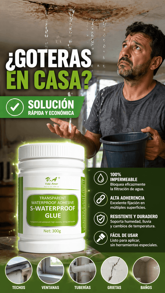 Lluvias Stop™ | Pack x3 Sellador de Goteras Impermeabilizante
