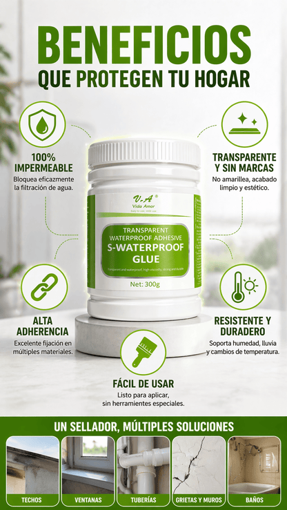 Lluvias Stop™ | Pack x3 Sellador de Goteras Impermeabilizante